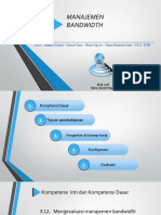 Media Ajar Bandwidth Mananajemen