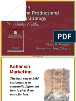 Setting The Product and Branding Strategy: Powerpoint by Milton M. Pressley University of New Orleans