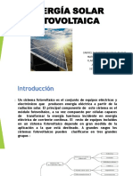 Energía Solar Fotovoltaica 1