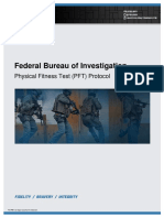 Federal Bureau of Investigation: Physical Fitness Test (PFT) Protocol