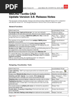 MüCAD Release Notes 3.5 ENU