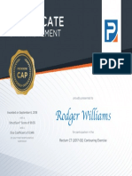 rectum certificate