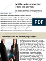 Top 10 Reliability Engineer Interview Questions and Answers