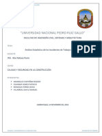 Accidentes de Trabajo en El Perú