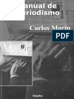 Manual de Periodismo de Carlos Marin