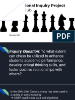 professional inquiry project  chess club