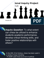 Professional Inquiry Project Chess Club