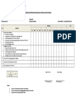 Form Monitoring Pencegahan Infeksi Aliran Darah