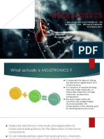 Molecular Electronics-An Invisible Yet, Revolutionary Technology