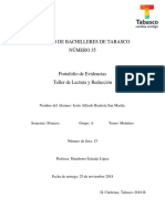 Portafolio de Evidencias