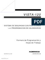 Ademco Vista 120 Programming Manual