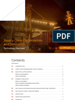 AnyLogic Supply Chain Simulation and Optimization Whitepaper