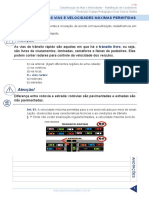 Resumo 442170 Paulo Sergio 27953865 Legislacao de Transito 2017 Aula 08 Classificacao Da Vias e Velocidades Habilitacao de Condutores