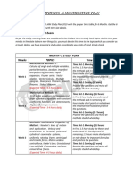 JAM Study Plan and Tips