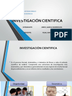 INVESTIGACIÓN CIENTIFICA