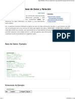 T01 Concepto BD y Relacion PDF