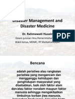 Disaster Management and Disaster Medicine: Dr. Rahmawati Husein