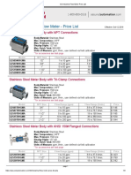 Assured Automation Flow Meter Price List