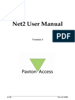 Net2 User Manual: Ins-188 Date Code: 281002