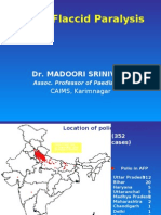 Acute Flaccid Paralysis: Dr. Madoori Srinivas