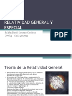 Relatividad General y Especial