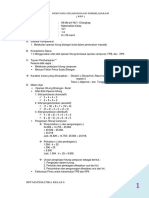 Rencana Pelaksanaan Pembelajaran Matematika 6