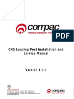 CNG Loading Post Installation and Service Manual V1.0.0