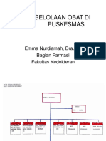 Pengelolaan Obat Di Puskesmas