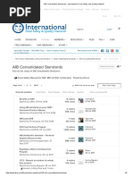 AIB Consolidated Standards - International Food Safety and Quality Network