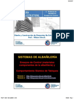2. Sistemas de Albañilería. Ensayos de Control