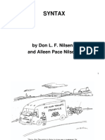 Syntax: by Don L. F. Nilsen and Alleen Pace Nilsen
