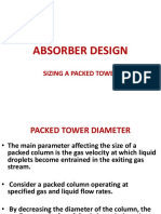 Absorber Design: Sizing A Packed Tower