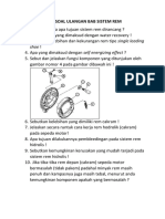 Sistem Rem Sepeda Motor