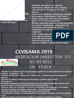 Cevisama 2019 Catering La Bambina Tarifas