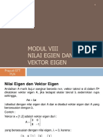 Nilai Egien Dan Vektor Eigen