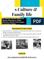 mass culture   family life