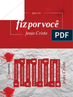 Cartão Evangelístico (Fiz Por Você) - Backup