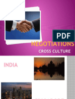 Negotiations: Cross Culture