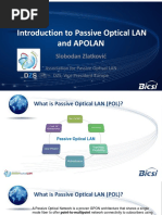 Introduction To Passive Optical Lan