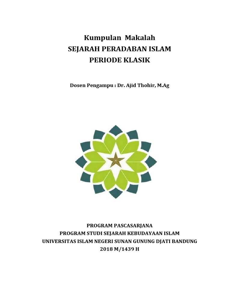 Sejarah Islam Masa Klasik Pdf