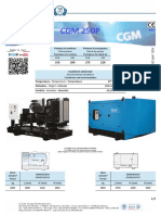 CGM 250P: Potenza in Continuo Potenza in Emergenza