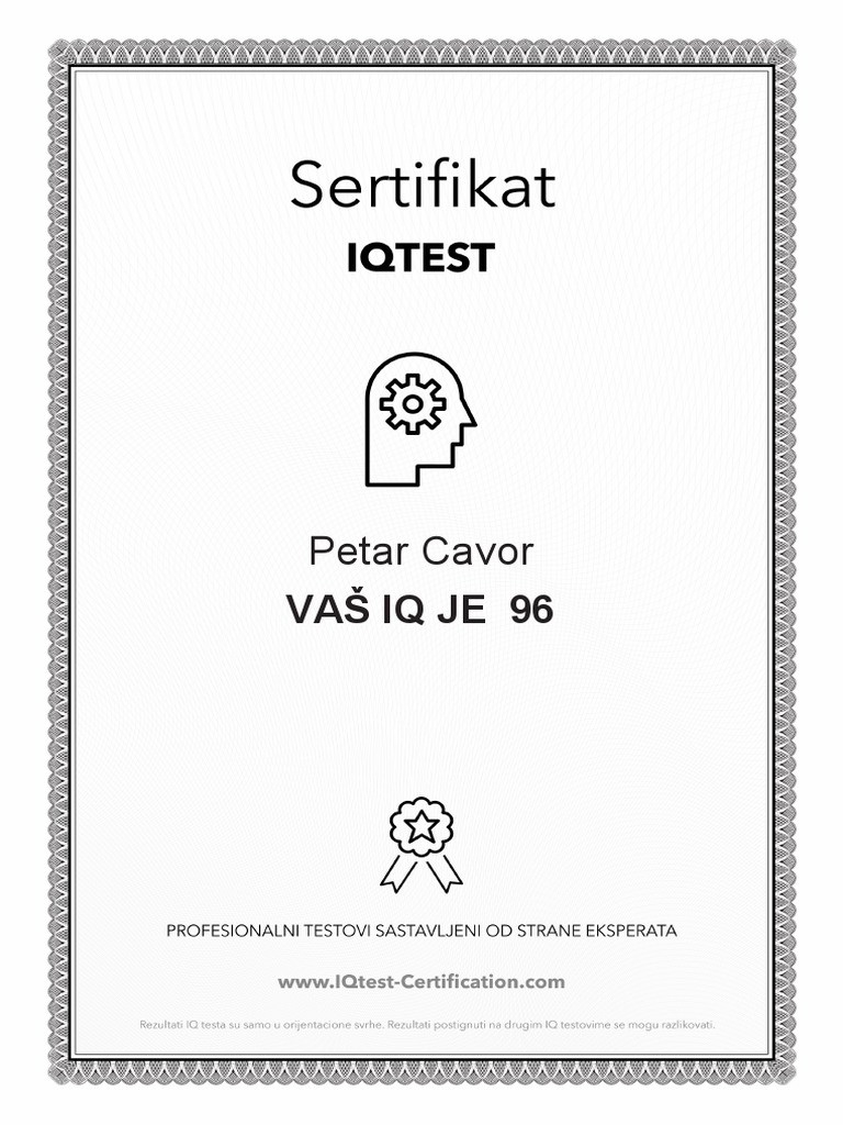 IQCertificate | PDF