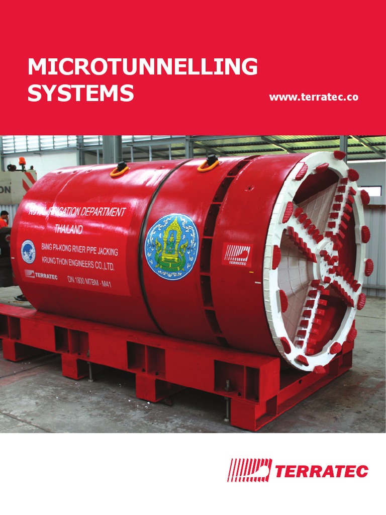 Microtunneling Techniques and Applications | PDF | Tunnel | Pipe (Fluid ...