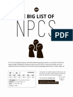 NPC List 1
