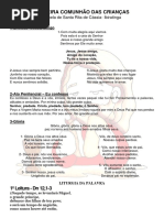 Primeira Comunhão Ibiratinga