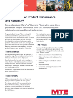 Achieve Superior Product Performance and Reliability!: Application Profile