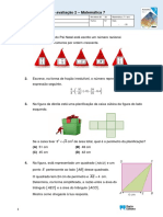 Matemática 7ano Teste Nov2018