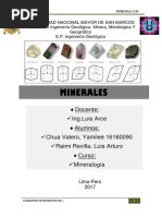 Minerales y Sisteman Que Criztalizan