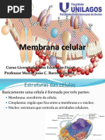 Aula 2 Membrana Celular