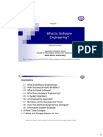 Lecture 1 - Introduction To Software Engineering PDF